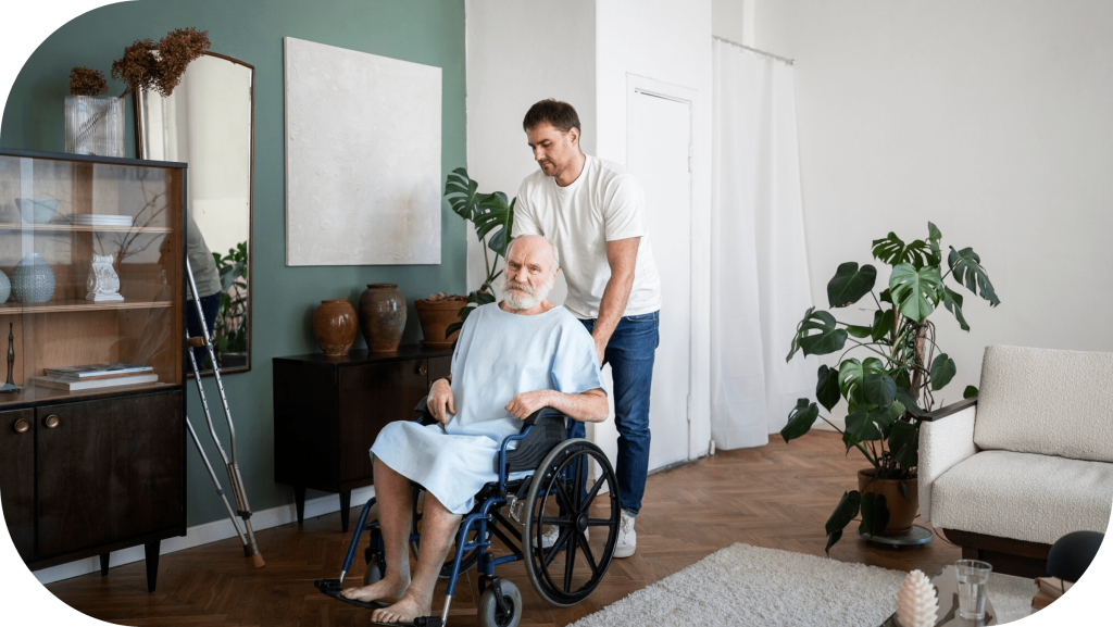 Occupational therapist in Melbourne supporting a client during a therapy session focused on confidence and independence with Cas Health.